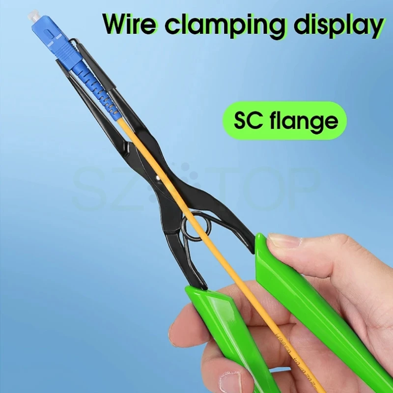 

Fiber Optic Room Tools Optical Fiber Flange Clip Line Pliers SC/LC Connector Plug Clamp Pull Tool Customized