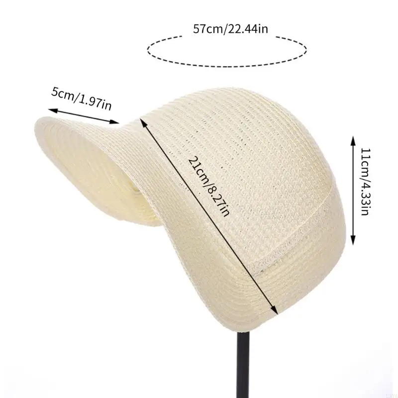 L5YA Victorian TeaParty Hat Craft Hat Straw Woven Bonne Hat Base For Weddings Stage Performances Fashion Headpiece