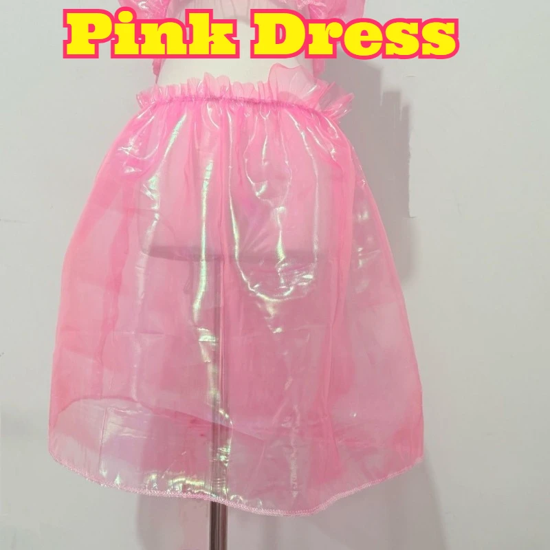 

Women Super Soft Pink Dress Individually Wrapped Hygienic Convenient Alluring Elegant Style Lingerie Comfortable Lightweight