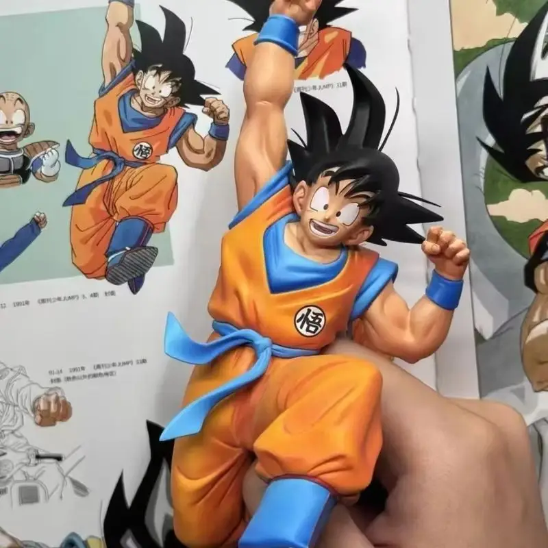 

26-сантиметровая аниме-фигурка Сон Гоку из Dragon Ball, ПВХ, для декора рабочего стола, коллекционная модель, игрушка, украшение для витрины, сувенир, подарок