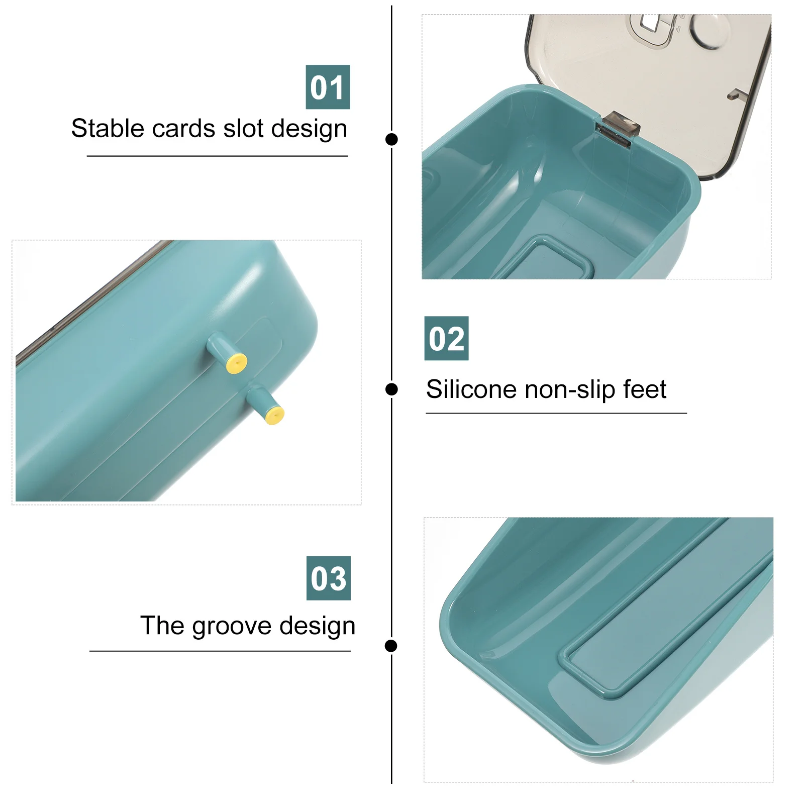 

1Pcs Reliable Plastic Egg Box Groove Design for Protecting Eggs from Breaking and Fading Plastic Egg Holder