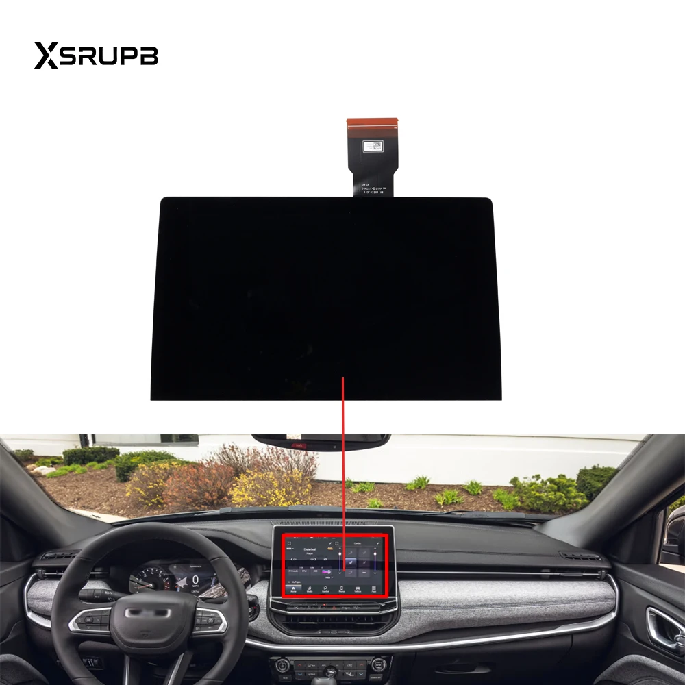 

10,1-дюймовый ЖК-дисплей с сенсорным экраном для Jeep Compass 2021-23, автомобильная GPS-навигация, OEM-дисплей