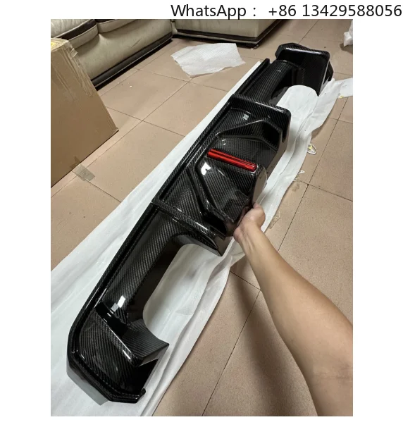 

Customized for BMW G82M4 G80M3 BC Model with Lights Dry Carbon Fiber Navigation Light Rear Lip Brake Light Daytime Running