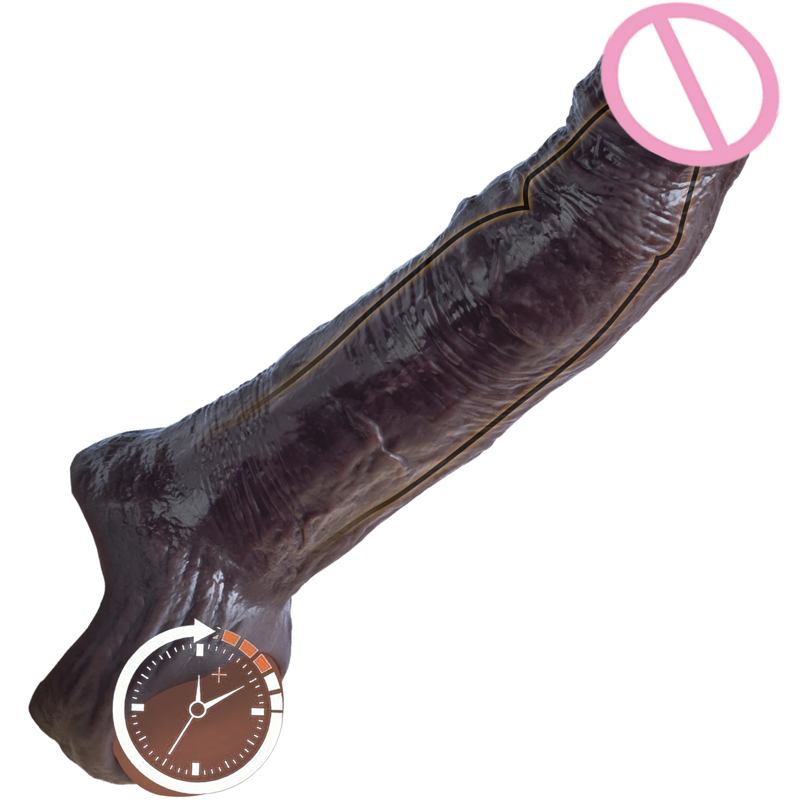 Penis Extender Cock Sleeve Men Adult Sexy Realistic Silicone Delay Ejaculation Enlargement Reusable Condom Training Sex Toys