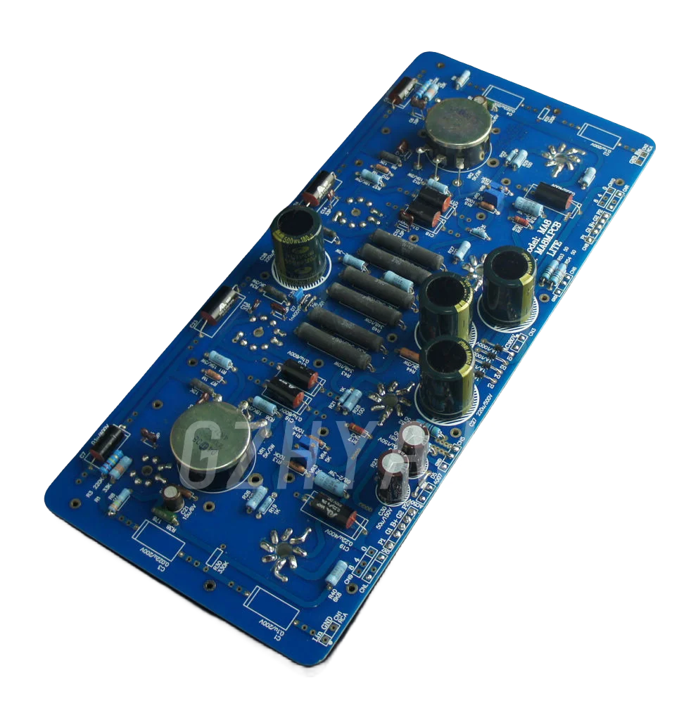 لوحة نهائية لمضخم صوت الأنبوب الإلكتروني T62 (تقليد دائرة Maranz M8)