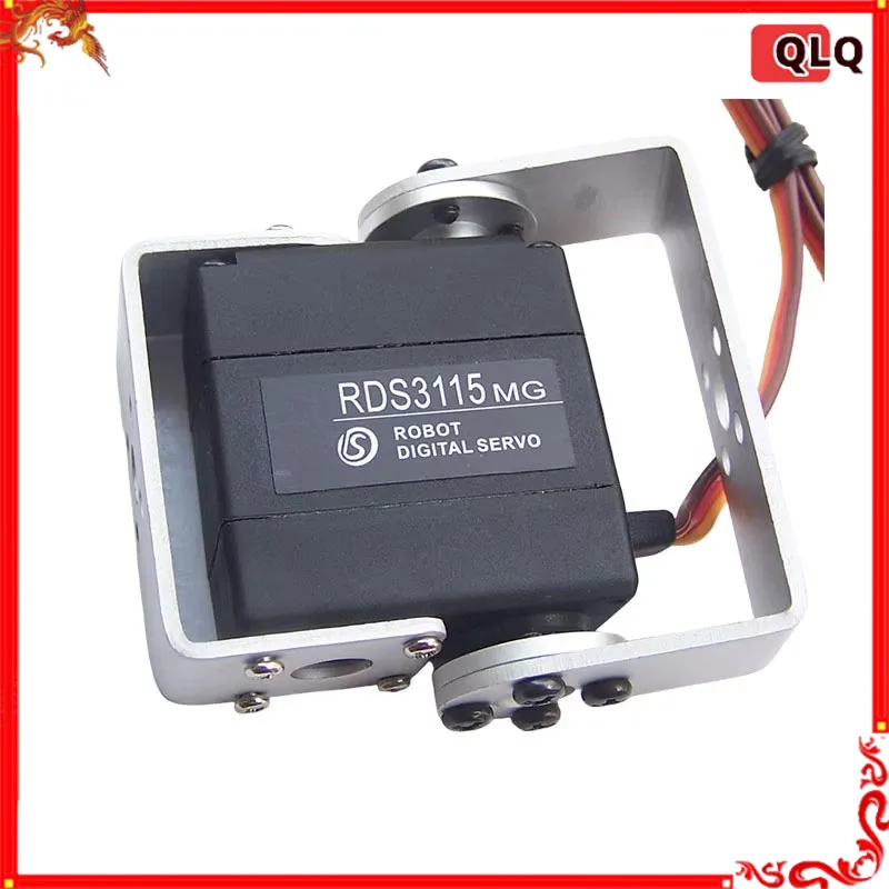 1pcs โรงงานเดิม Rds3115mg หุ่นยนต์ Servo เกียร์โลหะ Android Servo มอเตอร์เซอร์โวดิจิตอลสําหรับหุ่นยนต์ DIY ที่ยอดเยี่ยม Servo