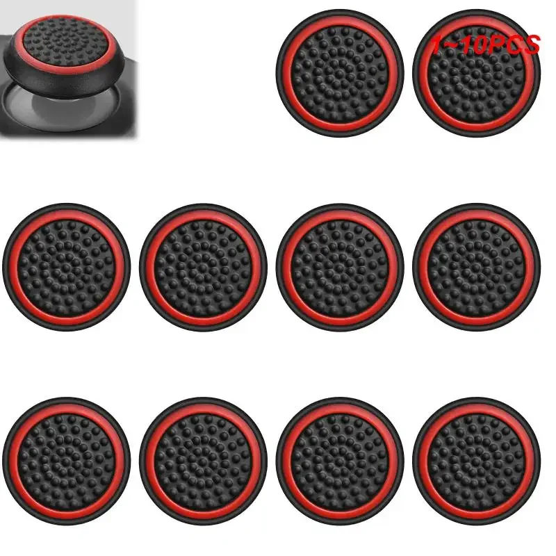 10 Uds controlador pulgar silicona Stick Grip Cover PS3 PS5 /360/serie X interruptor controladores juego