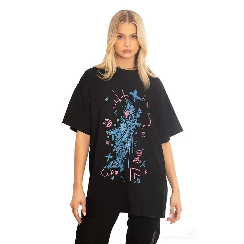 2026-nova-liga-americana-anime-camiseta-101-e-sports-jogo-mercadoria-homem-e-mulher-casal-manga-curta-verao-algodao-puro