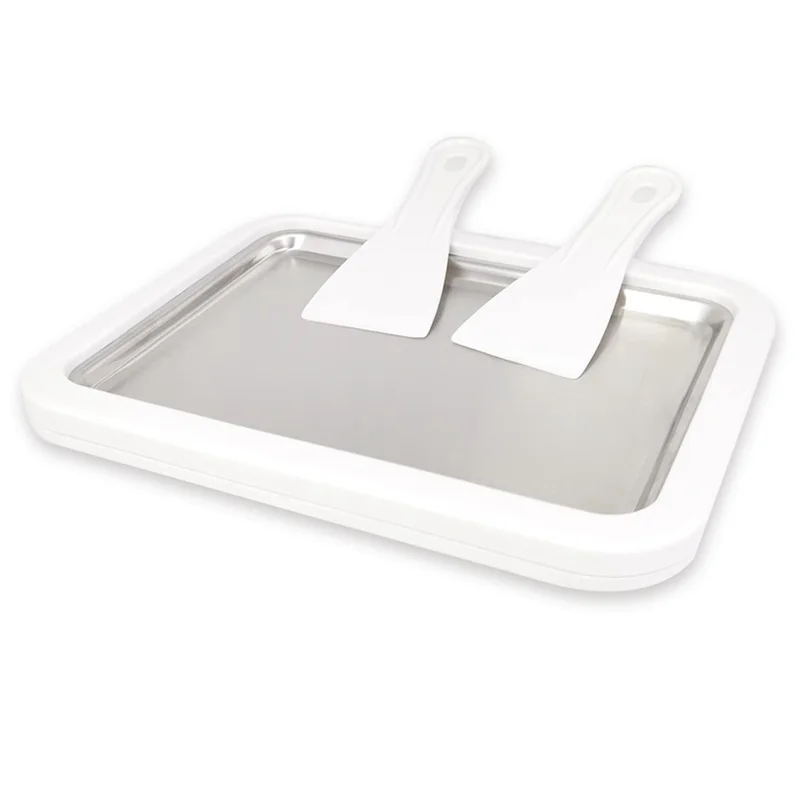 

НОВИНКА A39M: Электрическая ложка-миксер для мороженого из нержавеющей стали, компактная домашняя машина для приготовления замороженного йогурта, форма для жареного мороженого