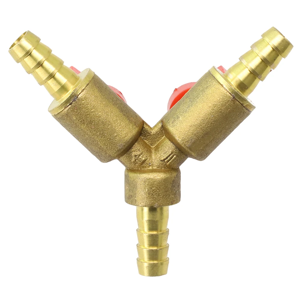 Exquisite Garden Irrigation Pipe Connection Brass Valve Shut Off Ball Valve 8mm/10mm Brass Material Easy To Install