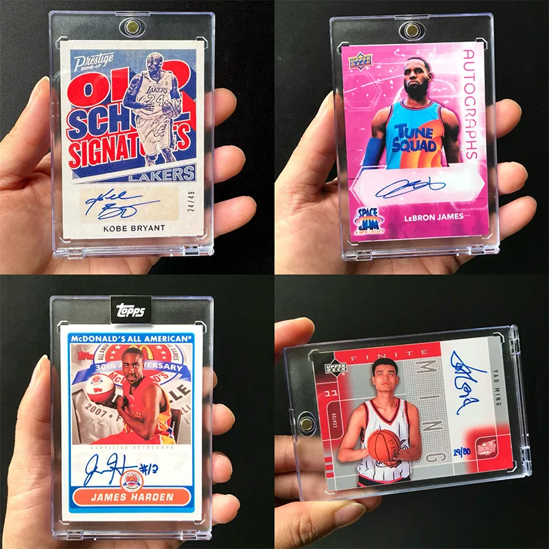 

Classic Basketball Star Custom Autograph Card No Logo – Kobe / James / Harden / Young – Printed Signature Collection