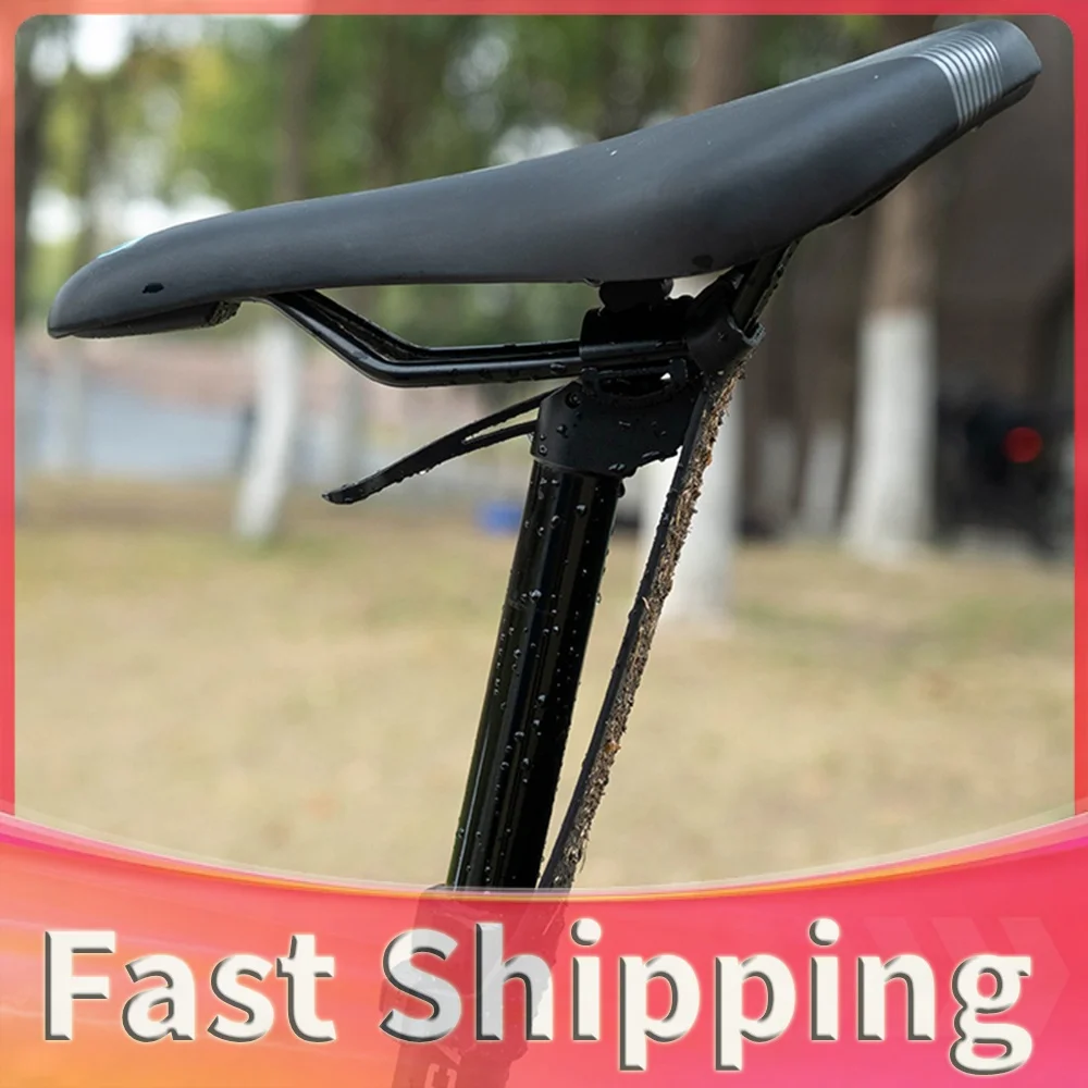 Bike Seatpost Mudguard Adjustable Bicycles Tube Mud Gravel Guard Easy To Install Bicycle Seat Tube Mudguard for Bike Debris