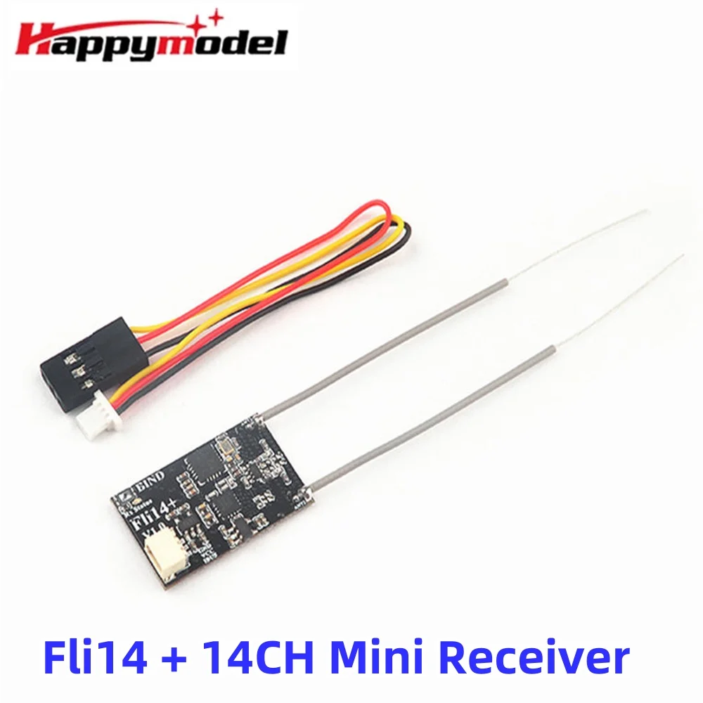 

Fli14 + 14CH Mini Receiver Compatible Flysky AFHDS-2A w / PA OSD RSSI Output for FS-i6 FS-i10 Turnigy I6S Transmitter