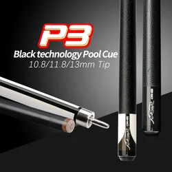 PREOAIDR 3142 P3/6 Pool Cue Stick Billiards Maple Carbon Fiber Technology Shaft Pool Cue Uni-loc Joint Cue Kit 10.8/11.5/12.8mm