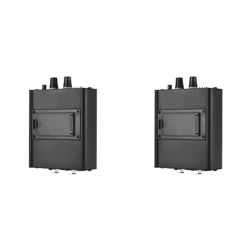 B92B-2X Personal In-Ear Monitor Headphones Amplifier With XLR Inputs 3.5Mm Output Audio Interface