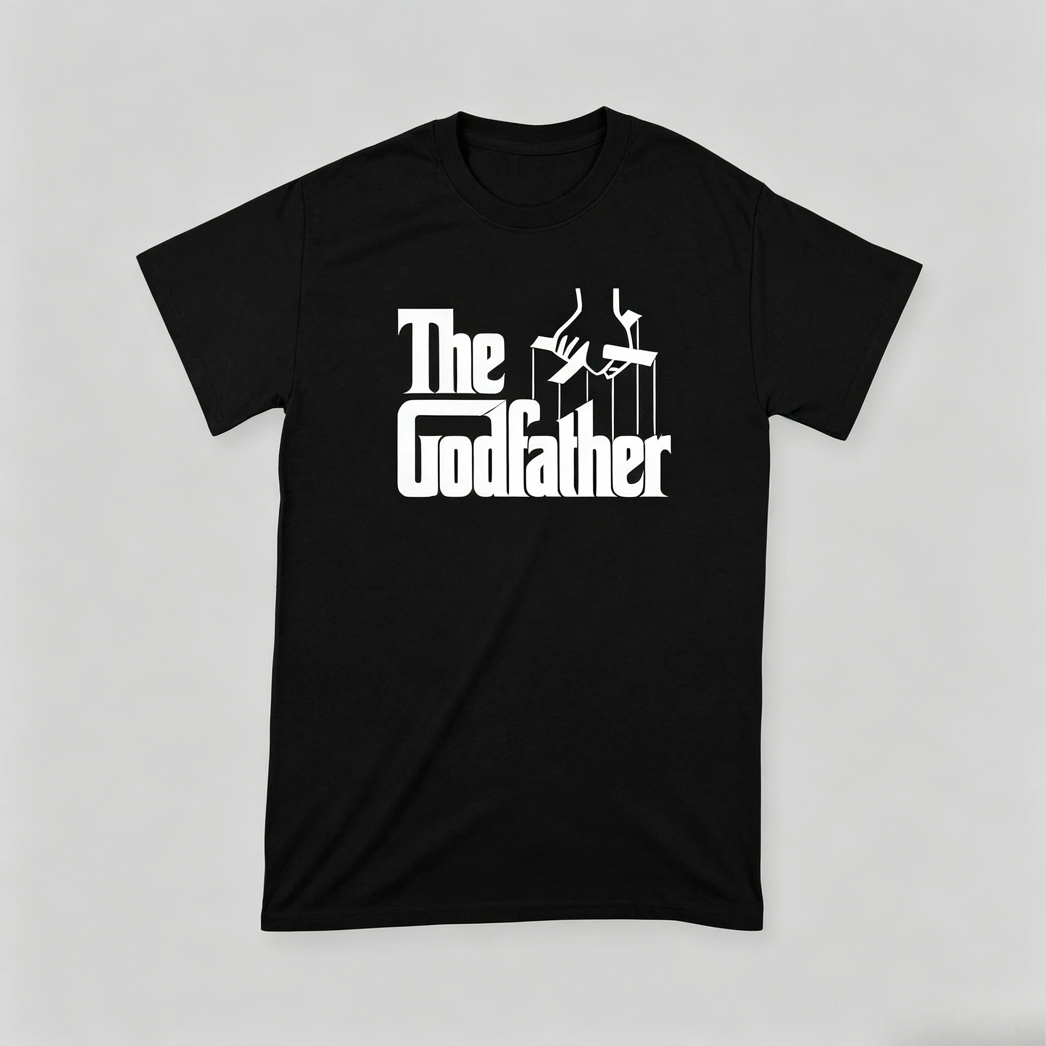 The Godfather Classic Puppet Hand Logo Graphic T-shirt Men Women Vintage Movie Soft Cotton Short Sleeve Casual Daily Tops