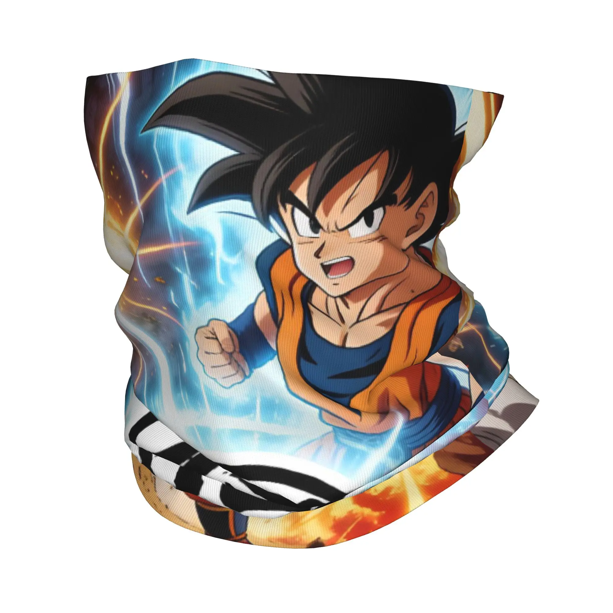 

Dragon Ball Goku Kanji Go Bandana Neck Gaiter Printed Mask Scarf Multifunctional Cycling Scarf Running Unisex Adult Windproof