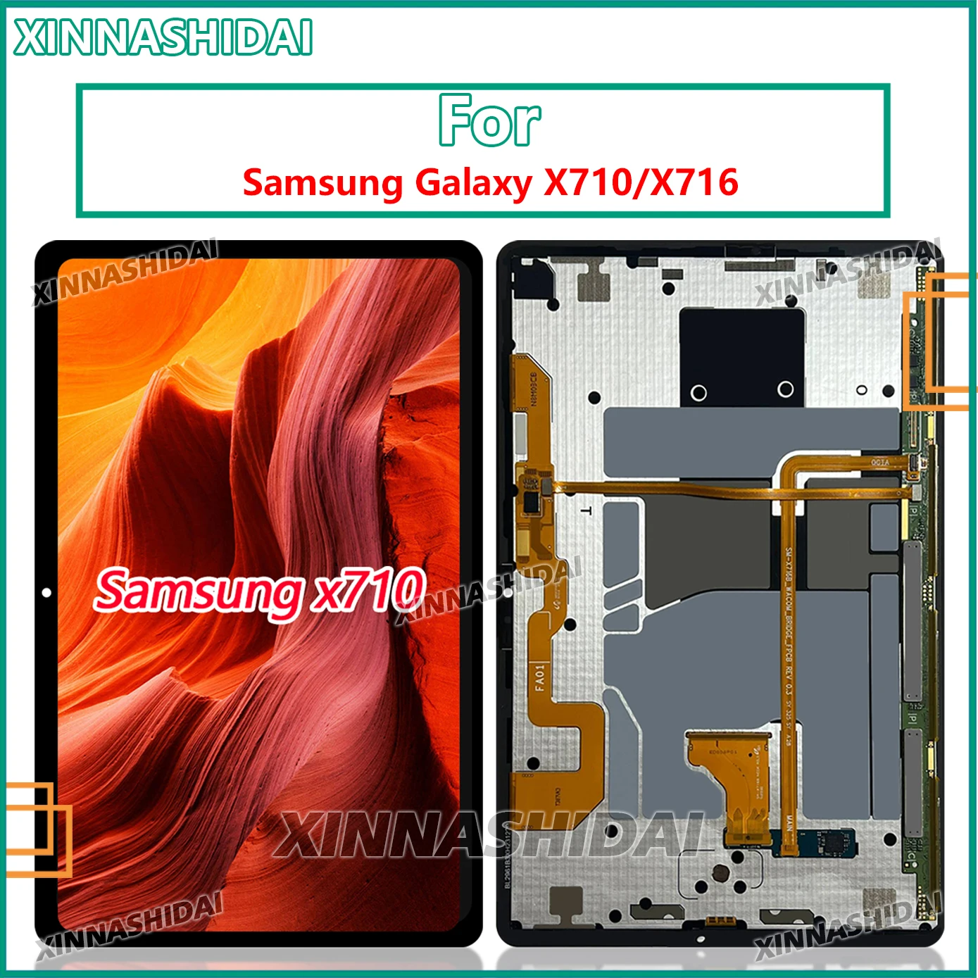 

11 "высокое качество для Samsung Tab S9 X710 X716 SM-X710 SM-X716B ЖК-дисплей с сенсорным экраном и дигитайзером в сборе, замена
