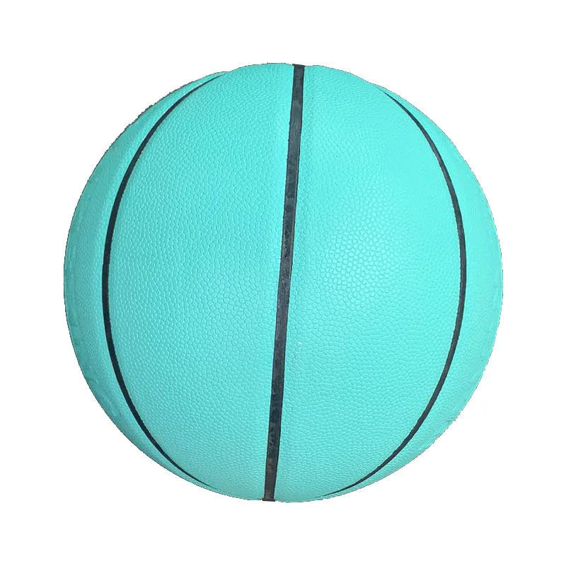 Baloncesto antideslizante personalizado para niños y niñas, regalo de cuero suave de PU, alta elasticidad, resistencia al desgaste para interiores y