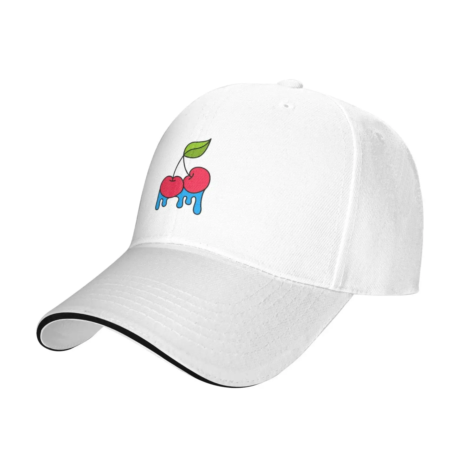 Cherry Old School Icons Baseball Cap for Men Women Adjustabl Unisex Golf Dad Hat