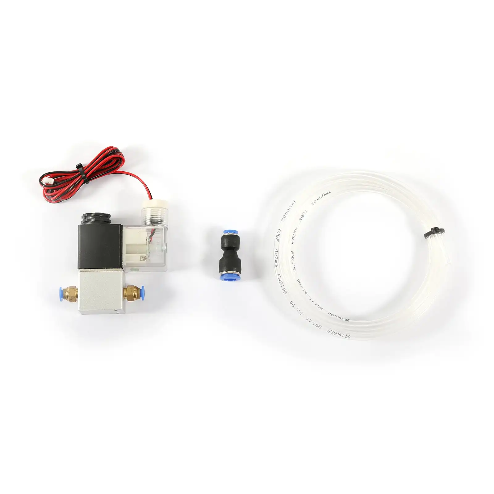 Imagem -03 - Neje Af3 12v 24v Auto Controle Eletromagnético Válvula Aéreo Kit de Assist para Novo Módulo Neje Laser com Série Neje Machine-m8 Controle