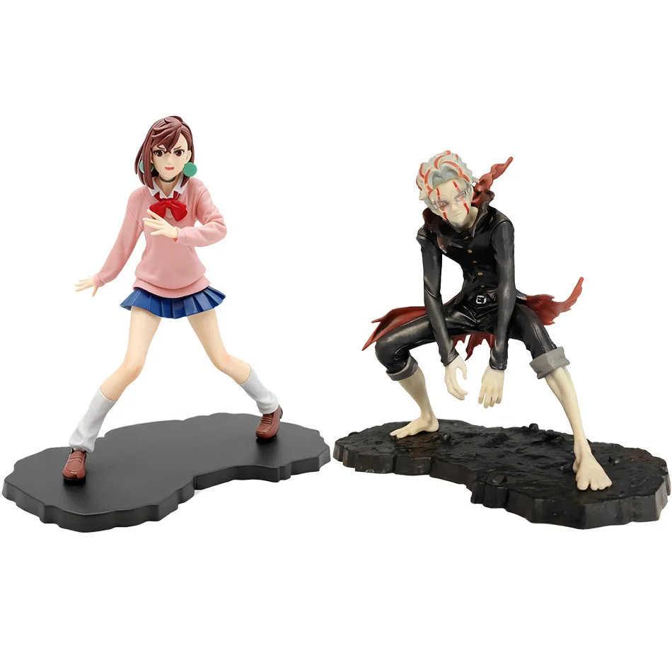 New13-17CM 애니메이션 Dandadan 아야세 모모 피규어 인형 PVC 모델 액션 장난감 데스크탑 소형 장식품 어린이 생일 크리스마스 선물