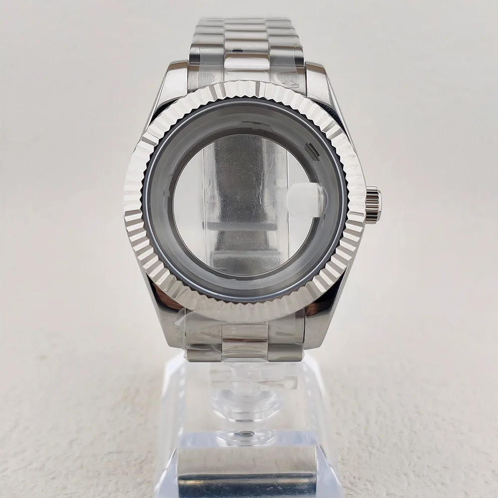 36MM 39MM 41MM Gehäuse Miyoda 8285 Uhr 904L Edelstahlarmband Saphirglas und Edelstahlgehäuse Zubehör für 8285 Uhrwerk – Detail 4