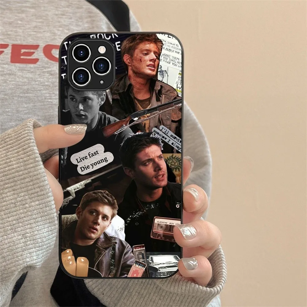 Supernatural Jensen Ackles Phone Case For Iphone 15 11 13 14 Pro Max 7 8 Plus X Xr Xs Max Se2020 12mini Cover Case