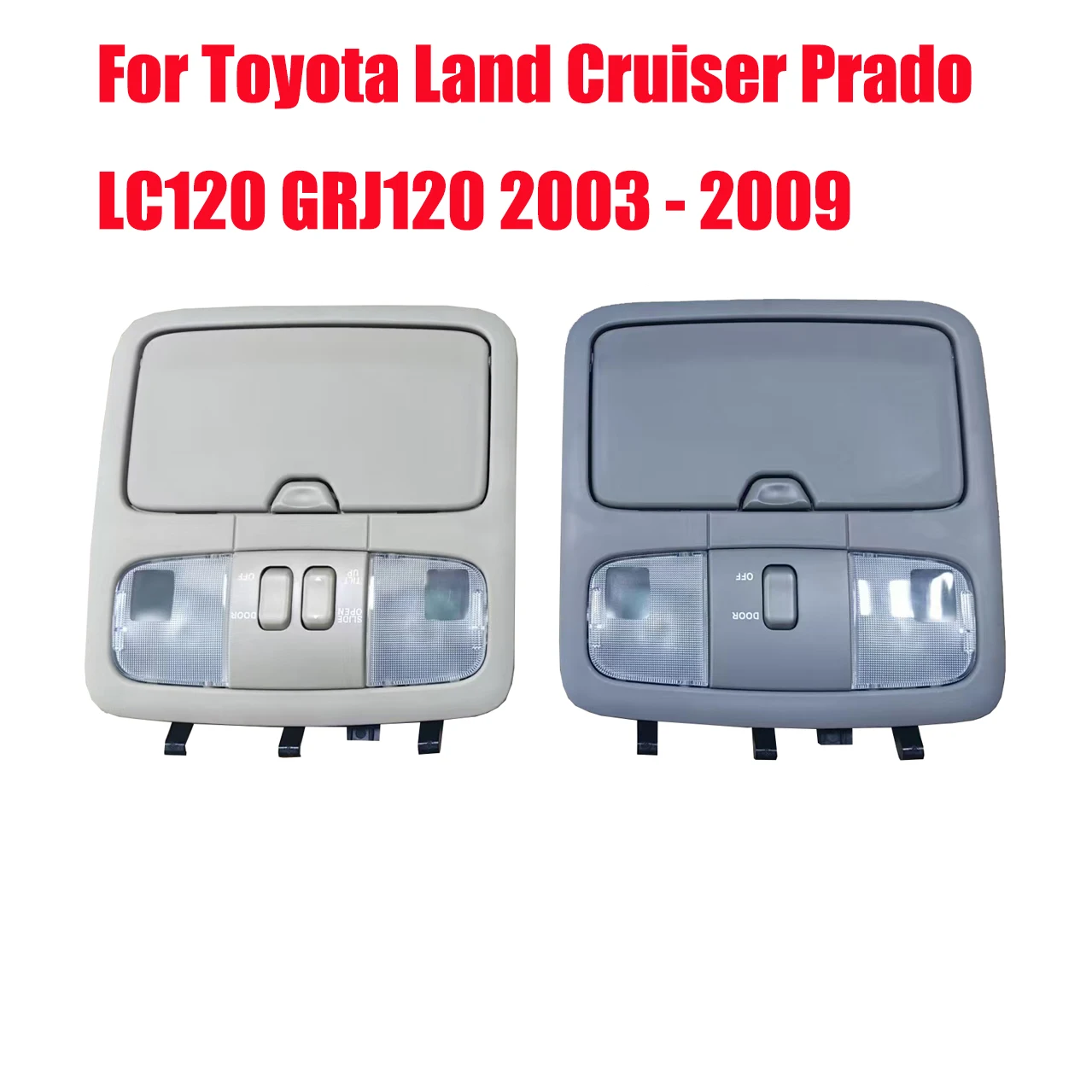 

Car Interior Overhead Reading Lamp Dome Light For Toyota Land Cruiser Prado LC120 GRJ120 2003 - 2009