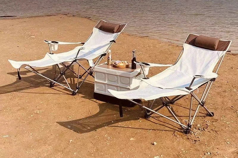 야외 접이식 라운지 의자 휴대용 초경량 낚시 의자 해변 캠핑 감독 의자 등받이 작은 의자 점심 시간