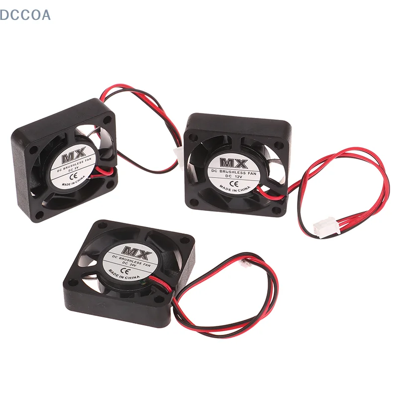 For Stage Light Innovative 4010 Oil Bearing Brushless Cooling MX 40mm Black Silent Heat dissipation Fan DC 5V 12V 24V