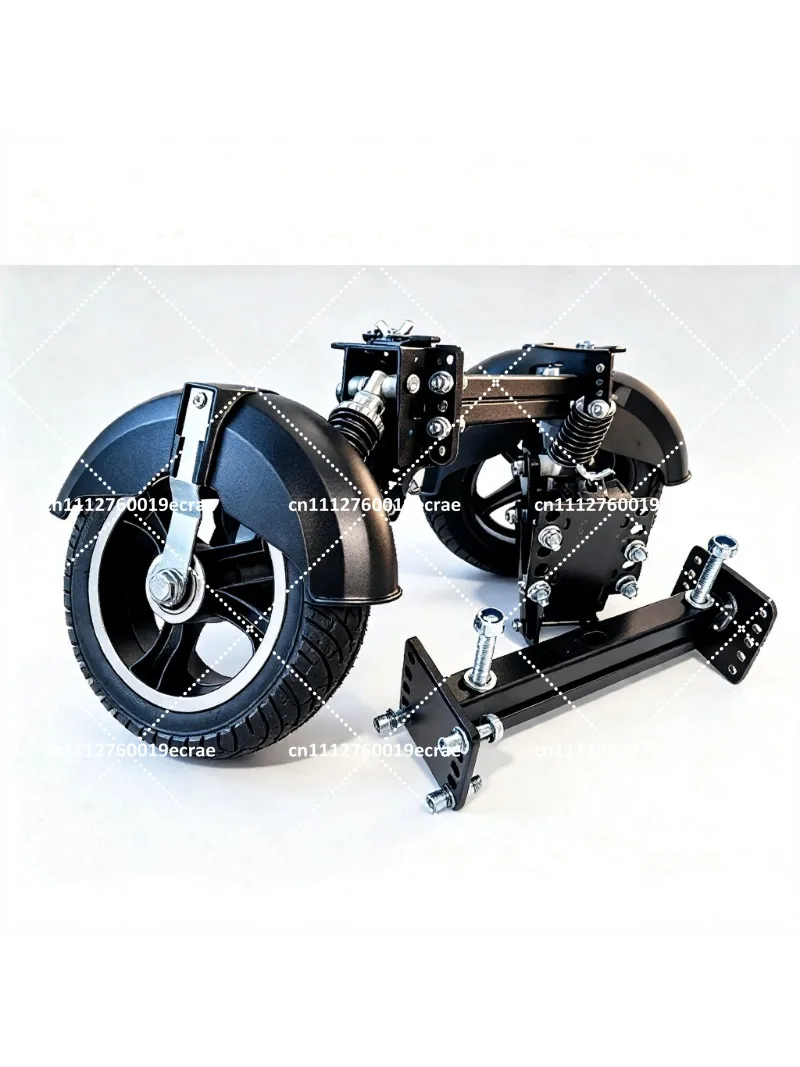 Foldable Electric Bicycle Training Wheels, Anti Slip Anti Fall Balance Stabilizer Wheels for Beginner Riders