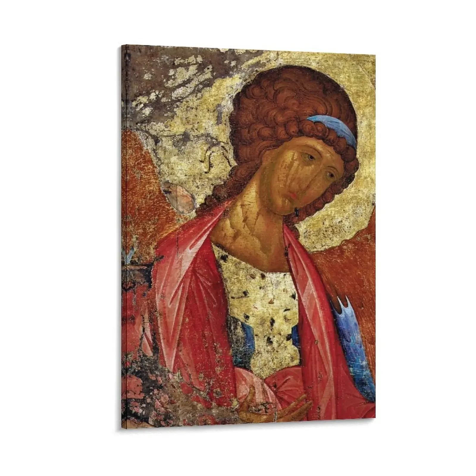 Andrei Rublev's Archangel Mikhail Canvas Painting Decorative picture Wall decoration poster