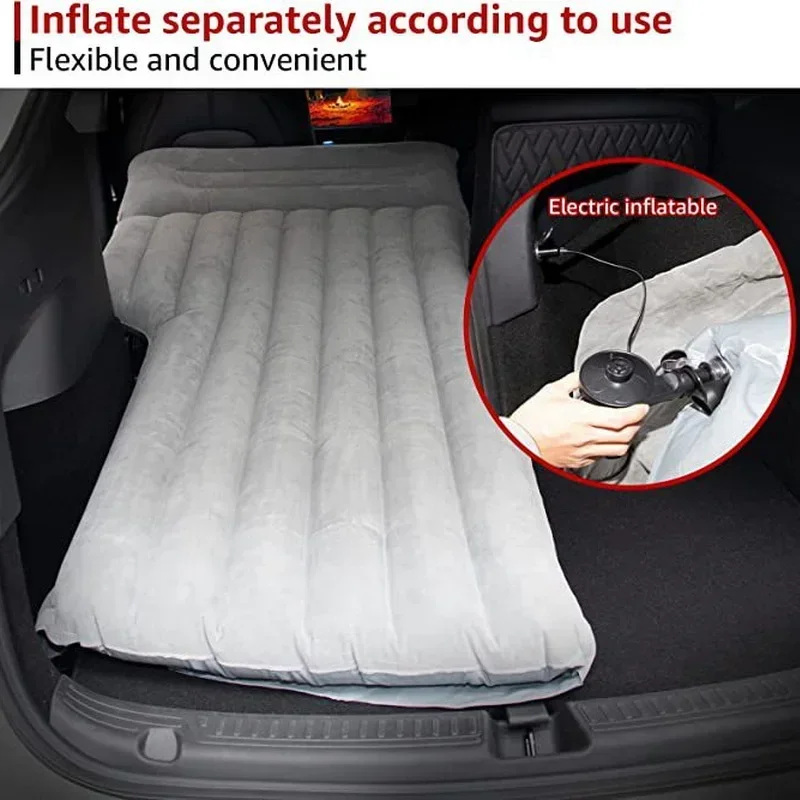 Car Portable Travel Bed for Tesla Model 3 Y S X 2017-2023 Inflatable Air Mattress Outdoor Camping Travel Special Air Cushion SUV