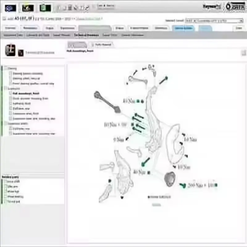 Latest 2025 Version HAYNES PRO Vivid 2015.1+vivid 2018 Software Automotive Workshop DATA Repair Software - Image 5