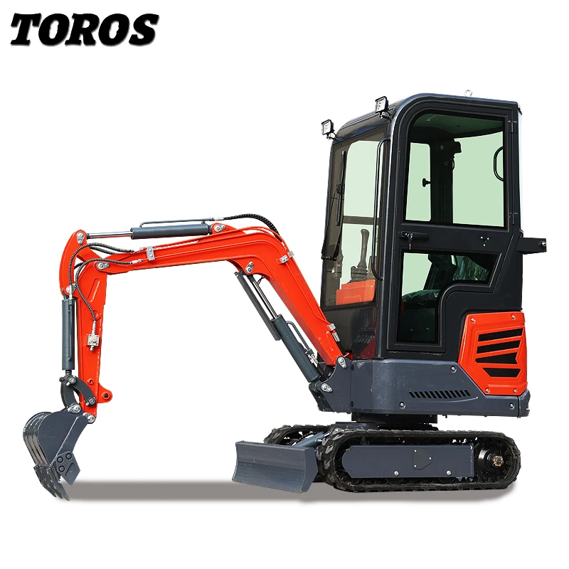 China Price Ce Epa Approved 1 Ton Mini Excavator Small Digger Mini Excavator 1.2 Ton Micro Excavator Mini Digger