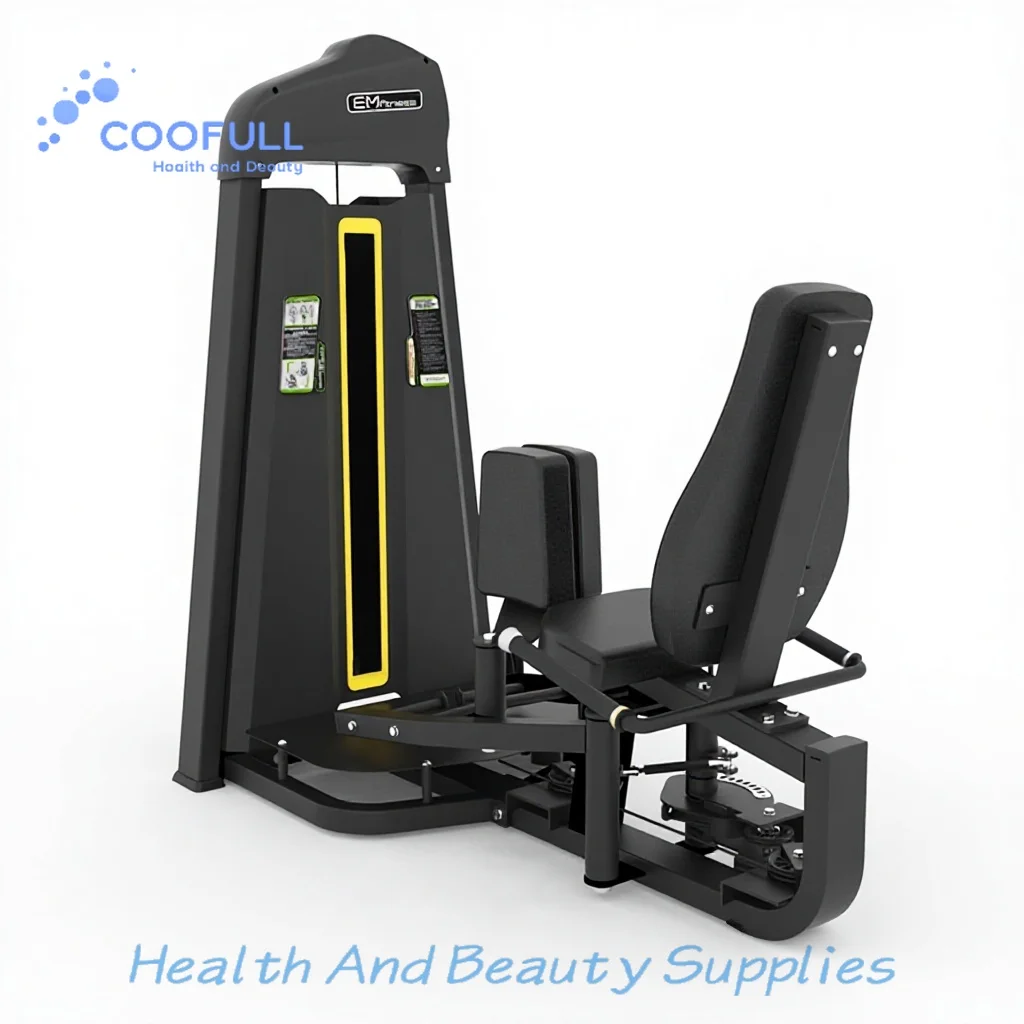 Coofull Gym Steel Thigh Inner/Outer Trainer Hip Leg Equipment Must-Have Seated Leg Extension Flexion Adduction Abduction