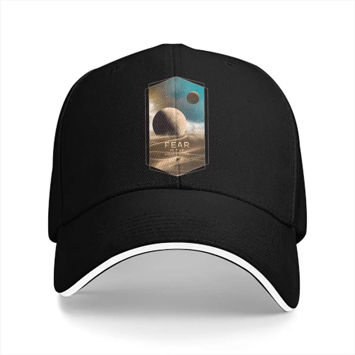 Pure Color Dad Hats Moons Muad Dib on Arrakis Women's Hat Sun Visor Baseball Caps Dune Chronicles Sci-Fi Movie Peaked Cap