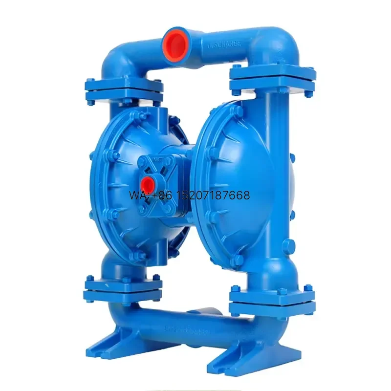 Wmwmnu Aluminum Diaphragm Pump K-S15B1ANWANS000 with 1-1/2 Inch NPT Thread Low Pressure Pneumatic Source OEM Customizable