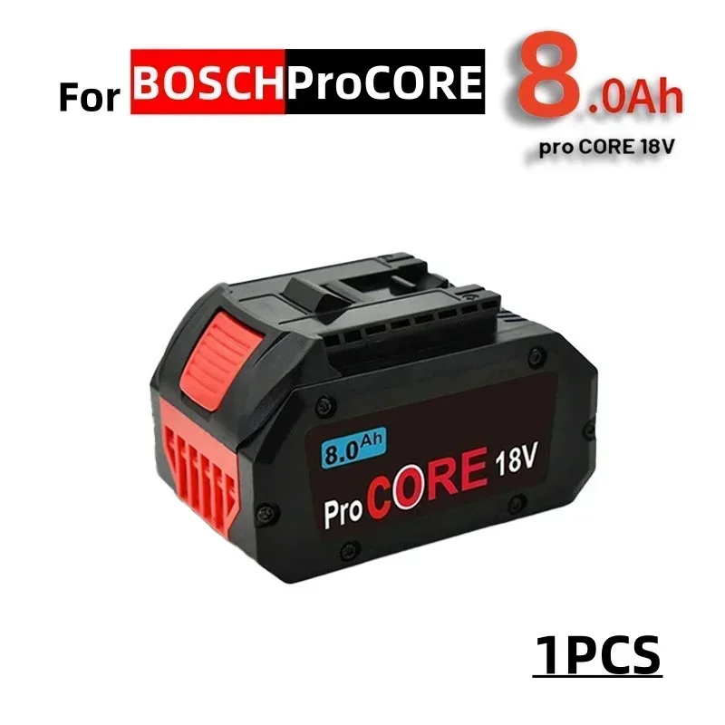 18V High-End Náhradní baterie ProCORE, nová baterie 21700, vhodná pro nářadí Bosch 18V plný rozsah, 4,0 Ah, 8,0 Ah, 12,0 Ah - náhled 3