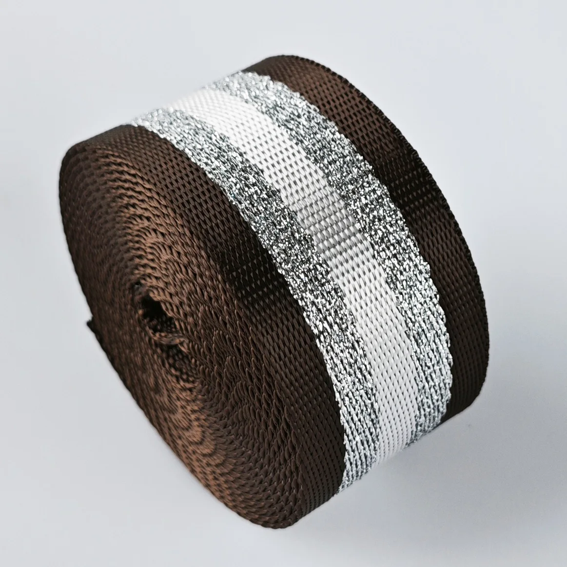 3 Yard 1,5 inch/3,80 cm Lurex Strip Jacquard Nylon Webbing Band voor Handtas DIY knutselen