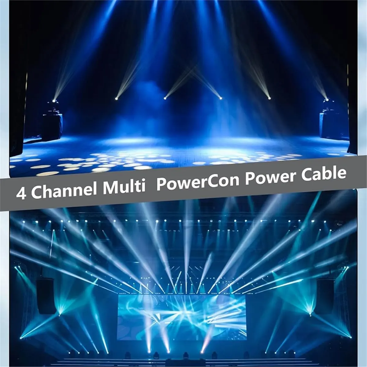 

Многоканальный кабель-разветвитель A06R 16A PowerCon (8 каналов) для сценического освещения, LED-экранов, вращающихся головок, профессионального аудио и многого другого