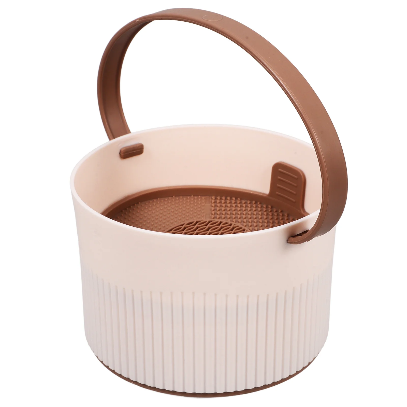 Silikon Pinsel Reiniger Schüssel Make-Up Reinigung Werkzeug Tpr Pp Material Tragbare Für Pinsel Waschen Trocken Halter