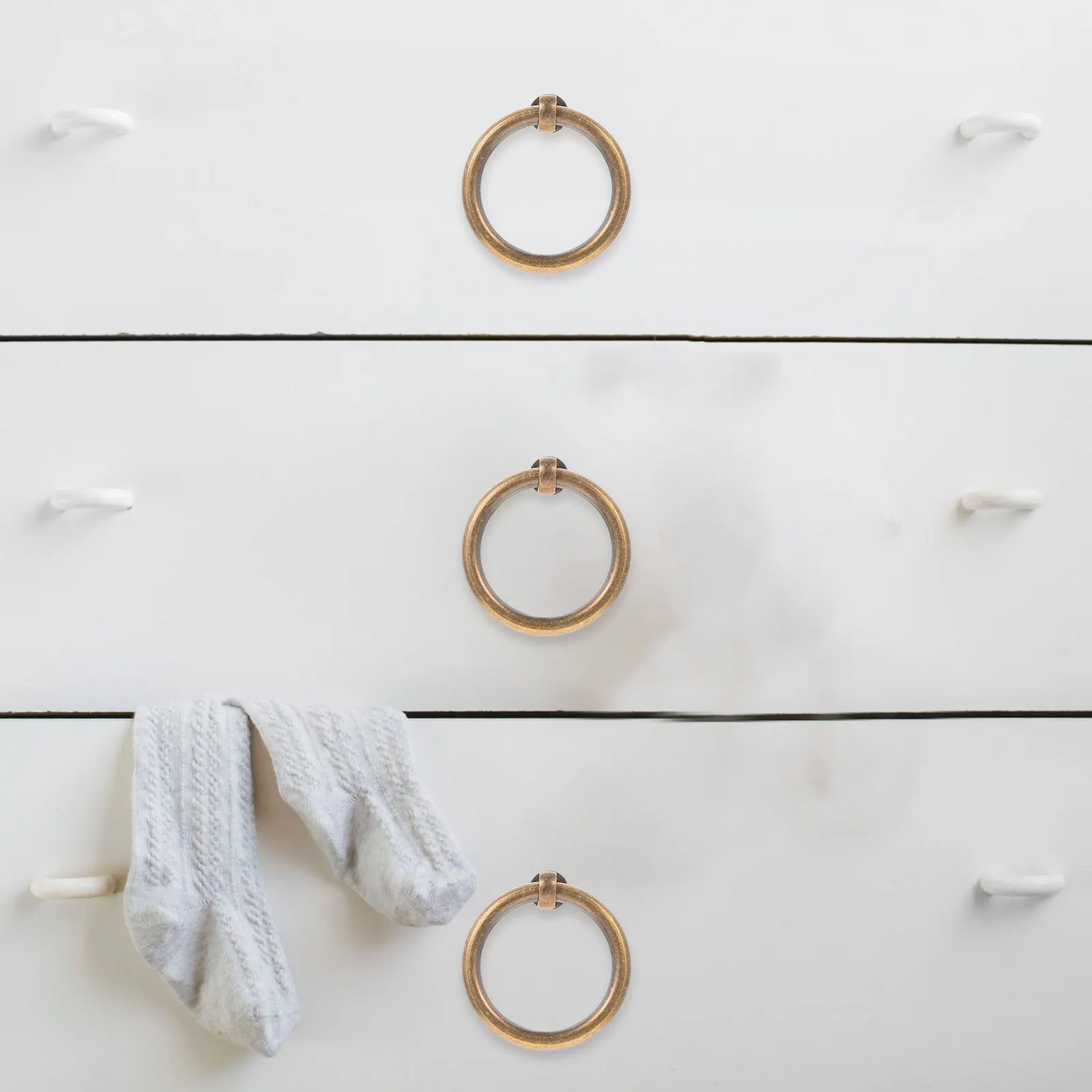 

Bronze Cabinet Pulls Brass Drawer Ring Handles For Kitchen Bedroom Wardrobe Dresser Cupboard Furniture Hardware