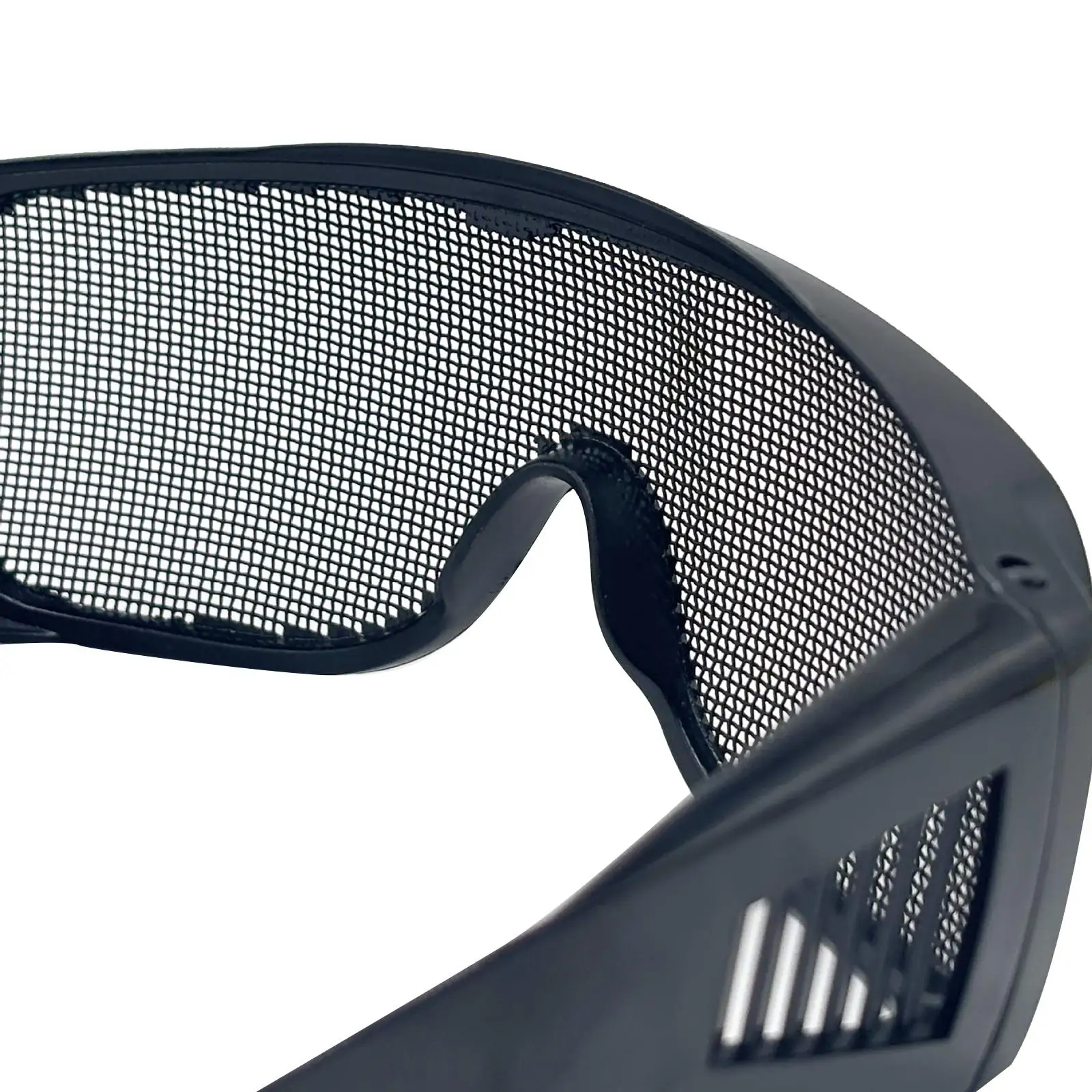 Steel Wire Mesh Safety Goggles Lightweight Anti Fog Eyepiece Safety Glasses