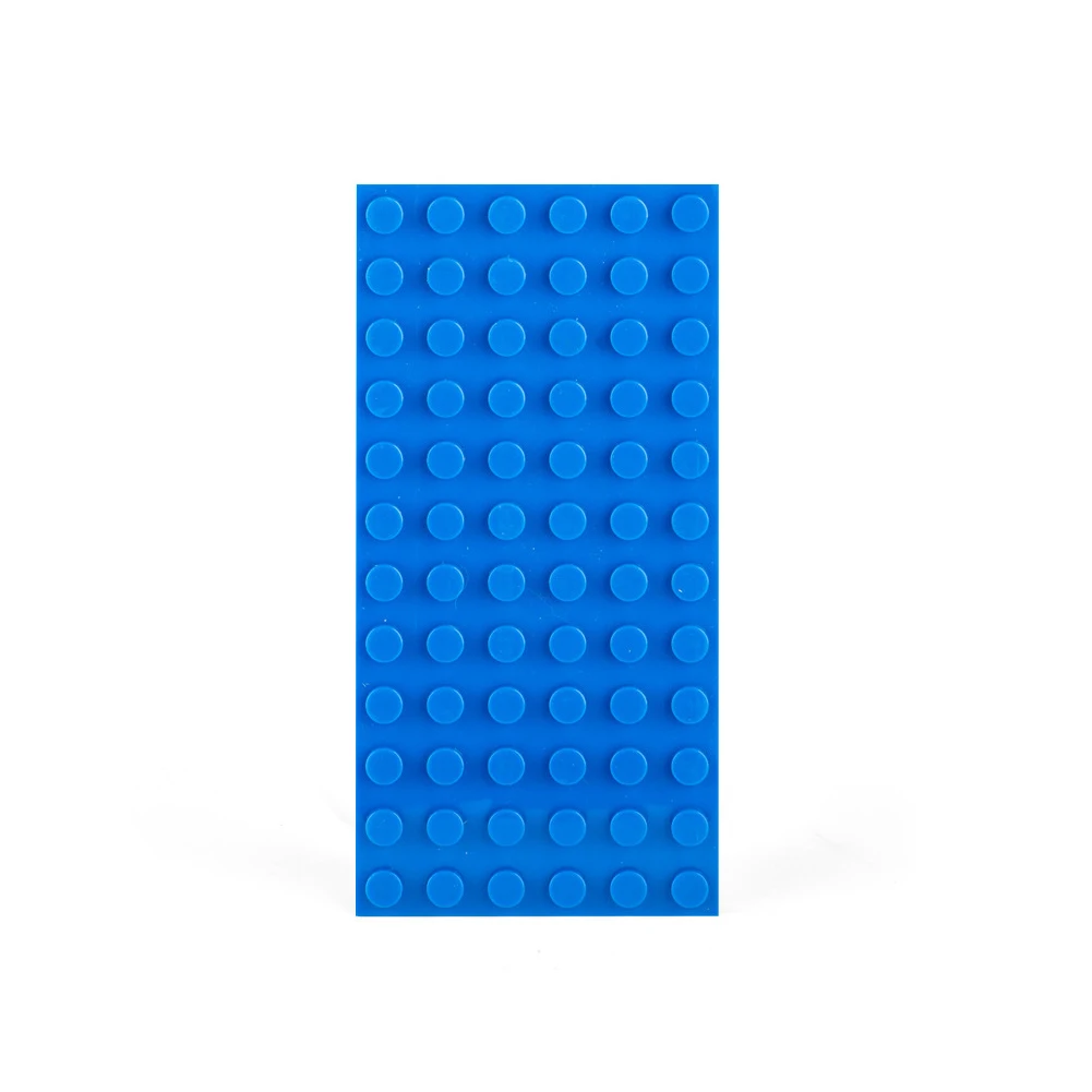 5PCS 6X12 Dot Piastra di Base MOC FAI DA TE Sci-Tech Creativo Building Blocks Parti di Mattoni Compatibile con 3028 Giocattoli Per Bambini Regali