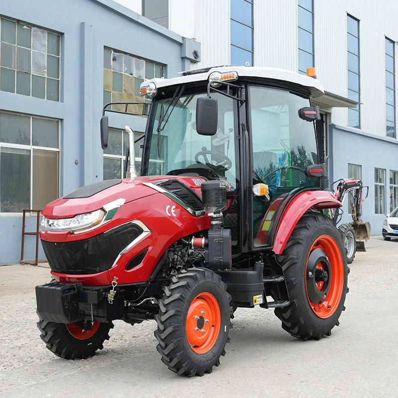 Free Shipping 80HP Tractor Customized 4WD Farm Machine Diesel Engine CE EPA Euro 5 Compact Agricultural Equipment