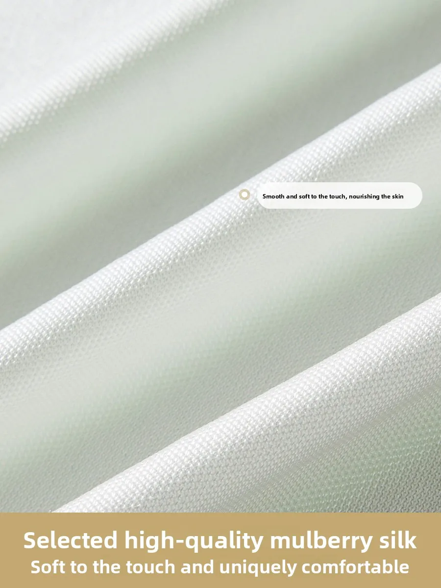 Silk Blend Summer Sl Einteiliger BH Tank Top Damen Dünn Basic IRt Nicht tragende Unterwäsche T-Shirt Straight Cut Fit