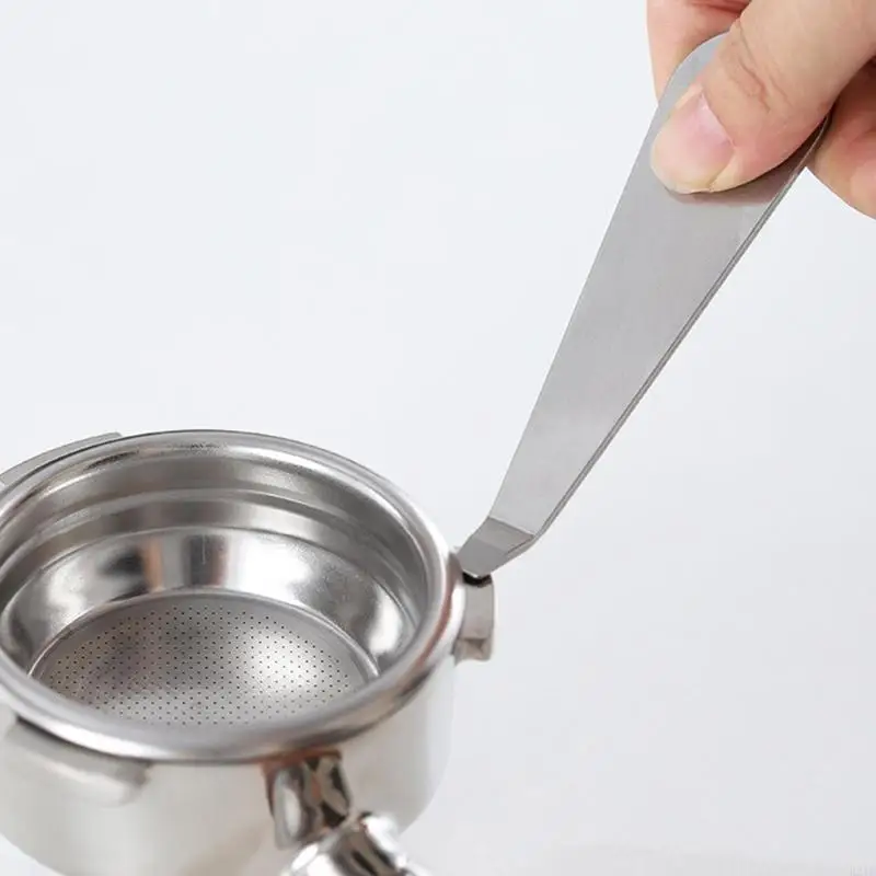 Stainless Steel Coffee Basket Removal Tool Practical Coffee Powder Cup Remover 