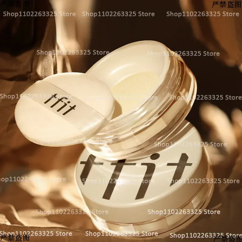 Tfit Loose Powder Concealing Pores Fixing Makeup Powder Waterproof, Sweat-proof, Non-makeup Lasting Honey Powder Oily Skin